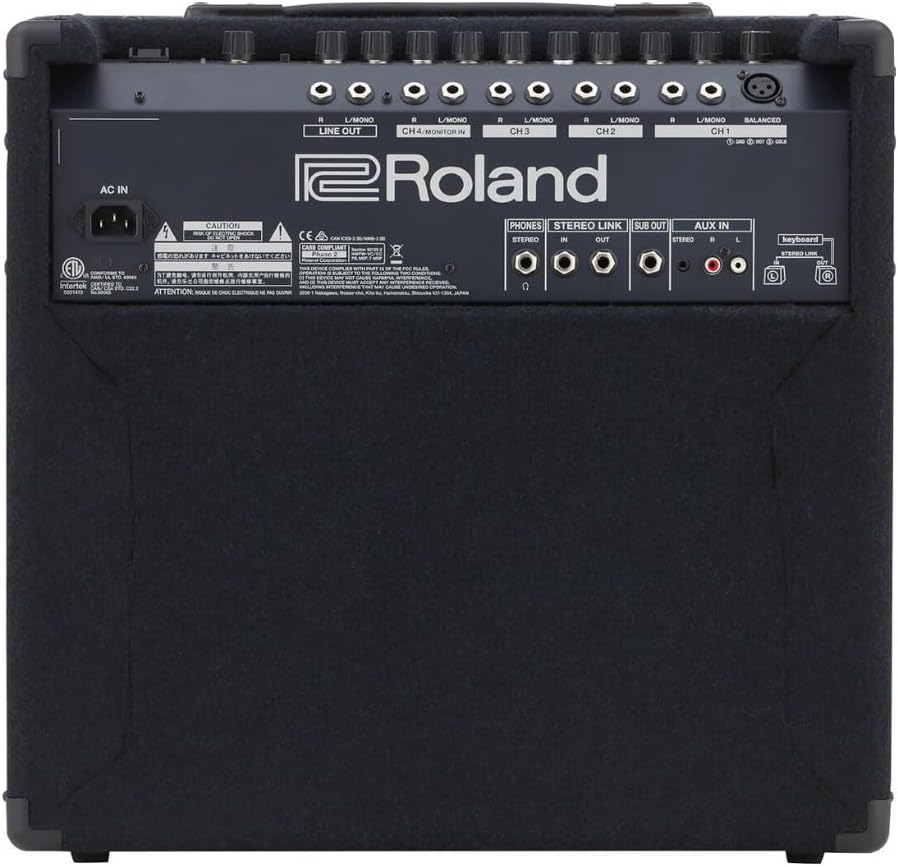 Roland KC-400 4 Channel Stereo Mixing Keyboard Amplifier, 150 Watt (KC-400)