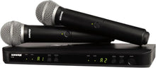 Shure BLX288/PG58 Dual Wireless Vocal System - J11 Band