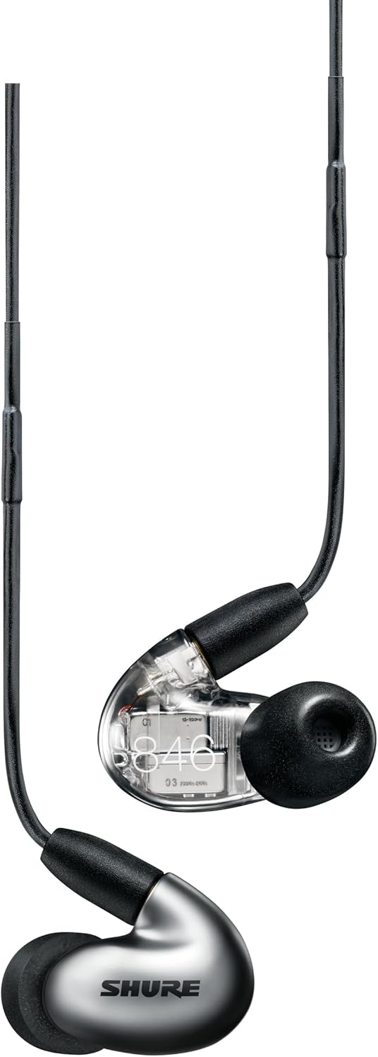 Shure SE846 PRO Gen 2 Sound Isolating Wired Earbuds - Gray