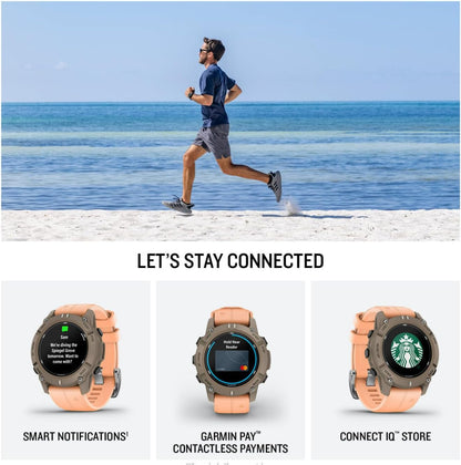 Garmin Descent™ G2, Watch-Style Dive Computer, 46mm, Paloma | AMOLED Display, Built for Diving, Multiple Dive Modes, Dive Log, Eco-Friendly Design, Advanced Training Features