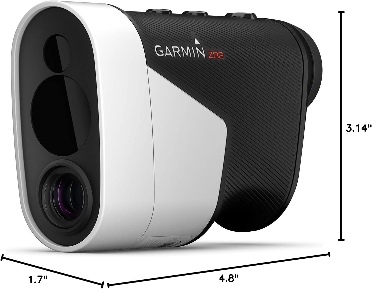Garmin Approach Z82, Golf GPS Laser Range Finder, Accuracy Within 10” of The Flag, 2-D Course Overlays | Accuracy Within 10 ” of The Flag, 2-D Course Overlays