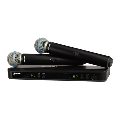 Shure BLX288/B58 Dual Wireless Vocal System - H10 Band