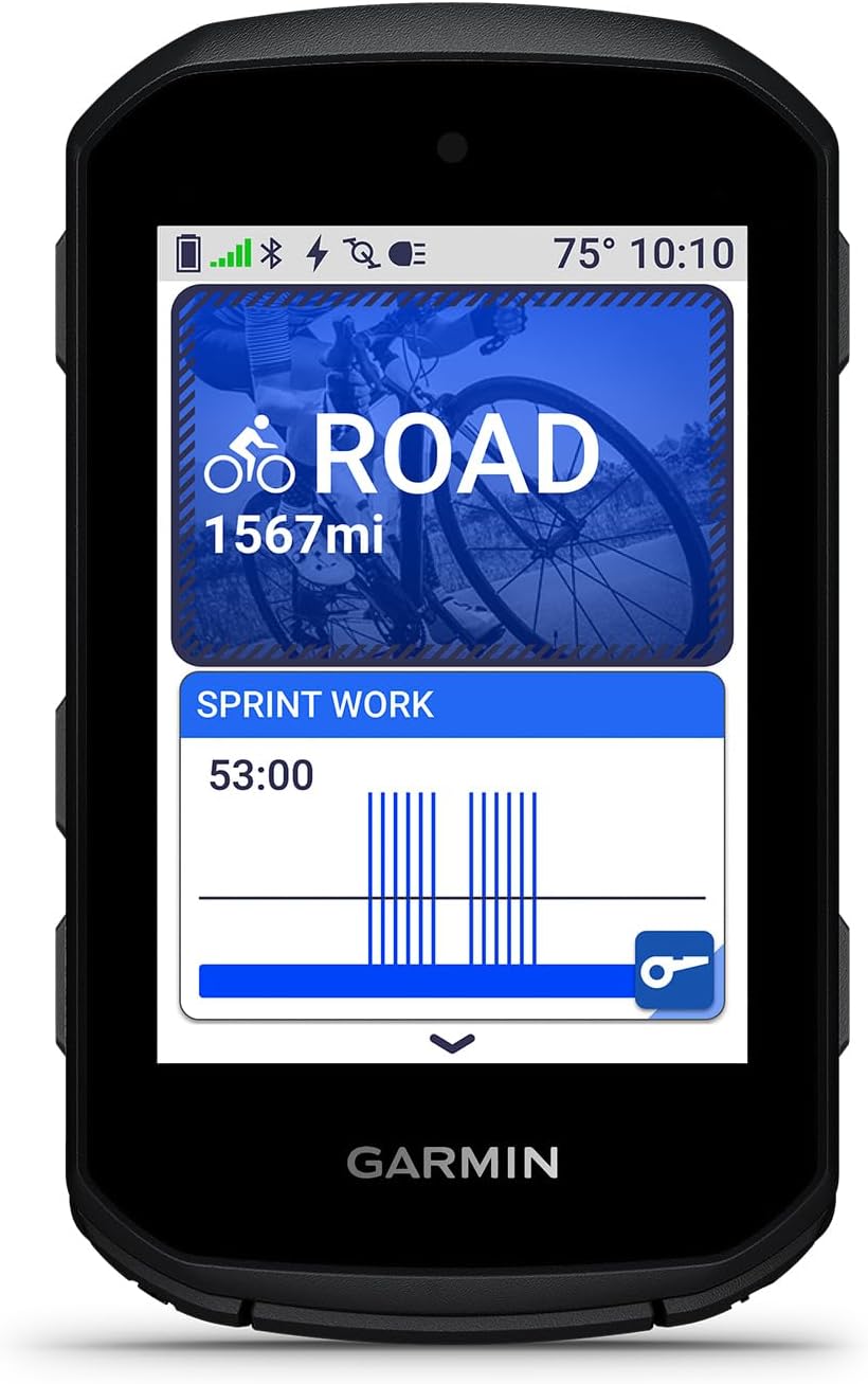 Garmin Edge® 850, Compact GPS Cycling Computer | Vivid Color Display, Touchscreen, Advanced Training & Performance Insights, Built-In Speaker