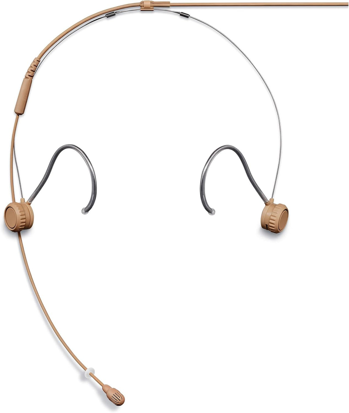Shure TwinPlex TH53T/O-MTQG Omnidirectional Headset Microphone with TA4F Connector - Tan