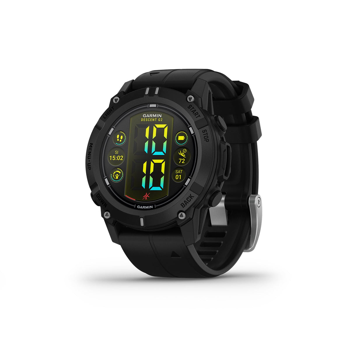 Garmin Descent™ G2, Watch-Style Dive Computer, 46mm, Paloma | AMOLED Display, Built for Diving, Multiple Dive Modes, Dive Log, Eco-Friendly Design, Advanced Training Features