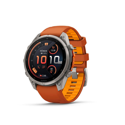 Garmin fēnix® 9 Pro, inReach®, Titanium, 51mm, Graphite/Black