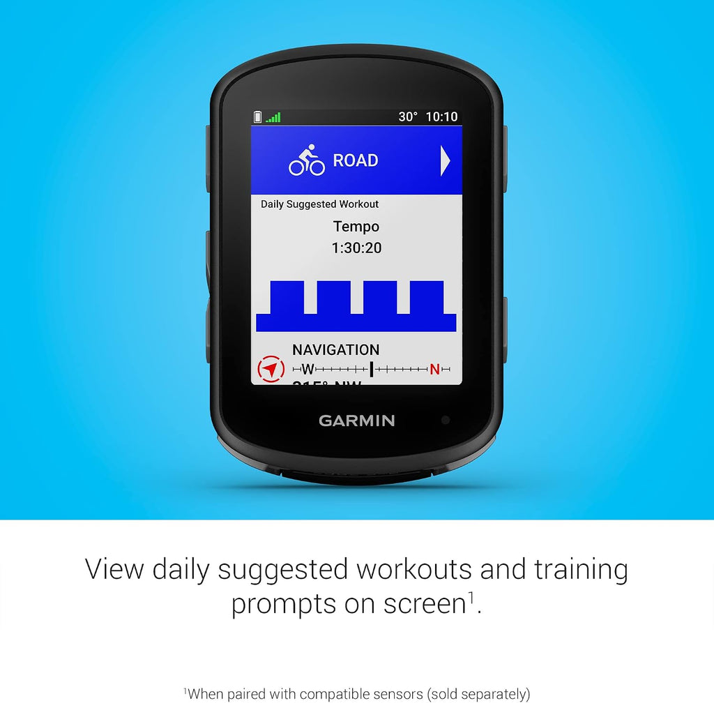Garmin Edge 540, Compact GPS Cycling Computer | Button Controls, Targeted Adaptive Coaching, Advanced Navigation, Up to 26 hours