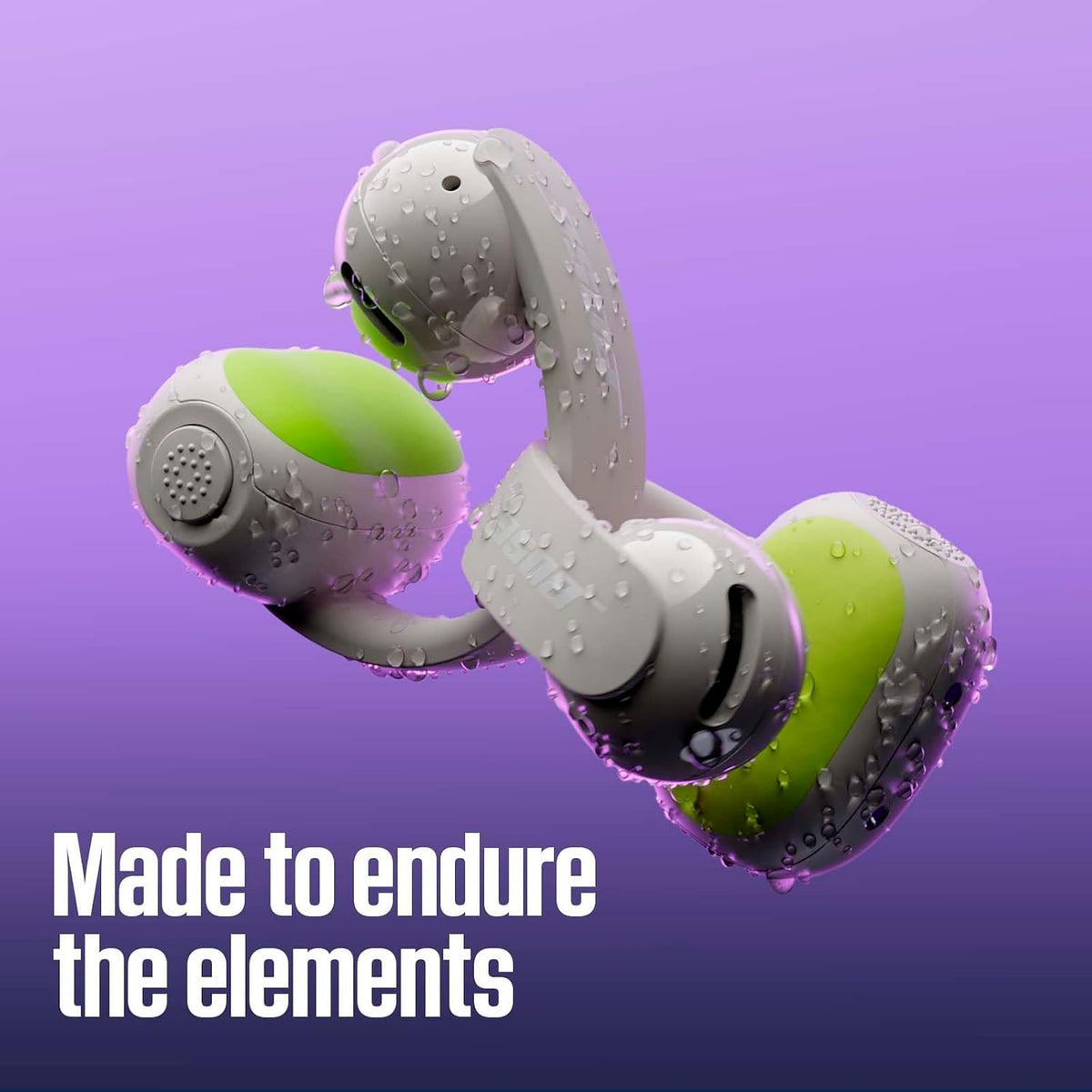 Bose Sport Open Earbuds - Wireless Earbuds, Clip-On, USB-C Charging, Up to 22 Hrs of Audio, Sweat Resistant, IP54 Waterproof, Ideal for Workouts, Microphones for Clear Calls, White Smoke