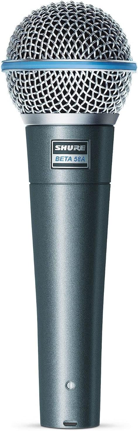Shure BETA 58A Supercardioid Dynamic Vocal Microphone