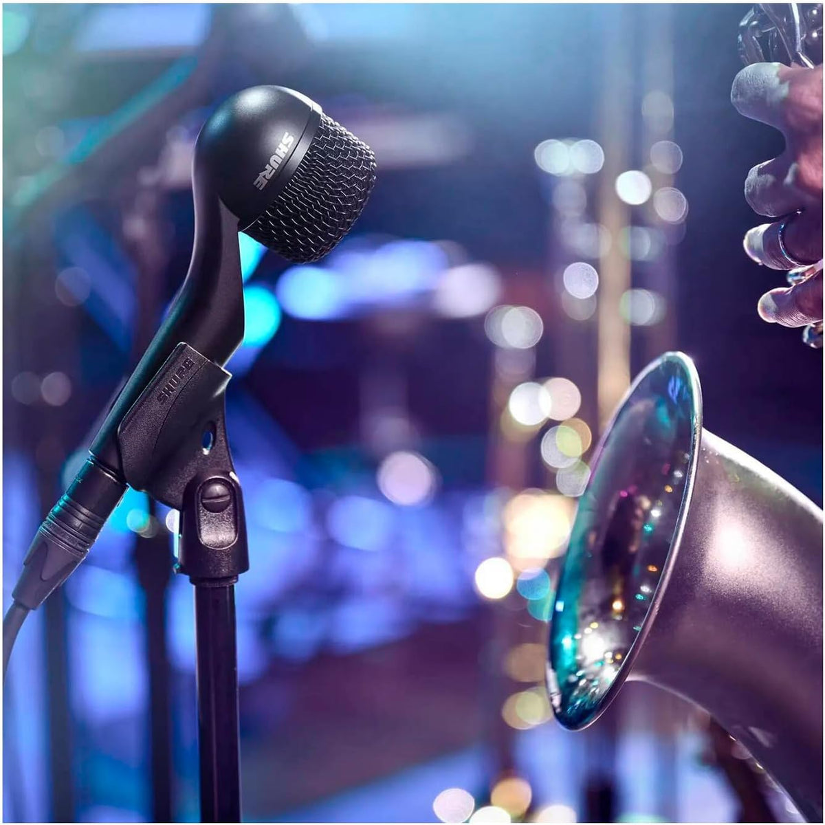 Shure Nexadyne 5 Guitar Amp Microphone with Revonic Technology - Supercardioid Dynamic Mic for Pro Amplification, Enhanced Signal Clarity & Noise Reduction, Dual-Engine Transducers (NXN5)