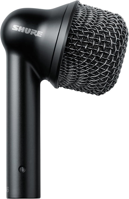 Shure Nexadyne 6 Tom/Snare Drum Microphone with Revonic Technology - Supercardioid Dynamic Mic for Pro Performance, Enhanced Isolation & Noise Reduction, Dual-Engine Transducers, Three Pack (NXN6-3PK)