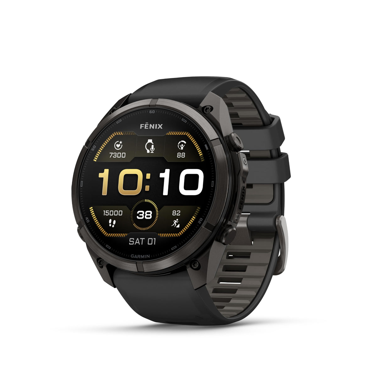 Garmin fēnix® 9 Pro Solar, Titanium, 47mm, Graphite/Black