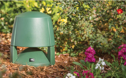 JBL Professional Control 88M Wired, Two-Way Coaxial, Mushroom Style Outdoor, Landscape, Garden, Architectural, Waterproof Speaker, 8-Inch, 360 Degree Sound. Sold Individually. Green