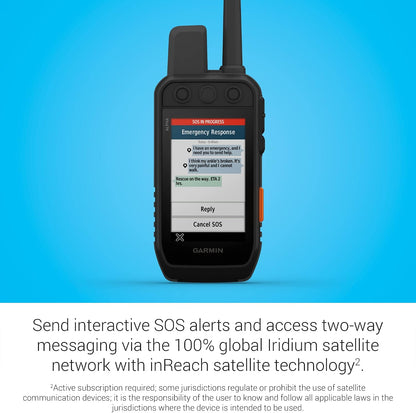 Garmin Alpha 300i Handheld with inReach® Technology