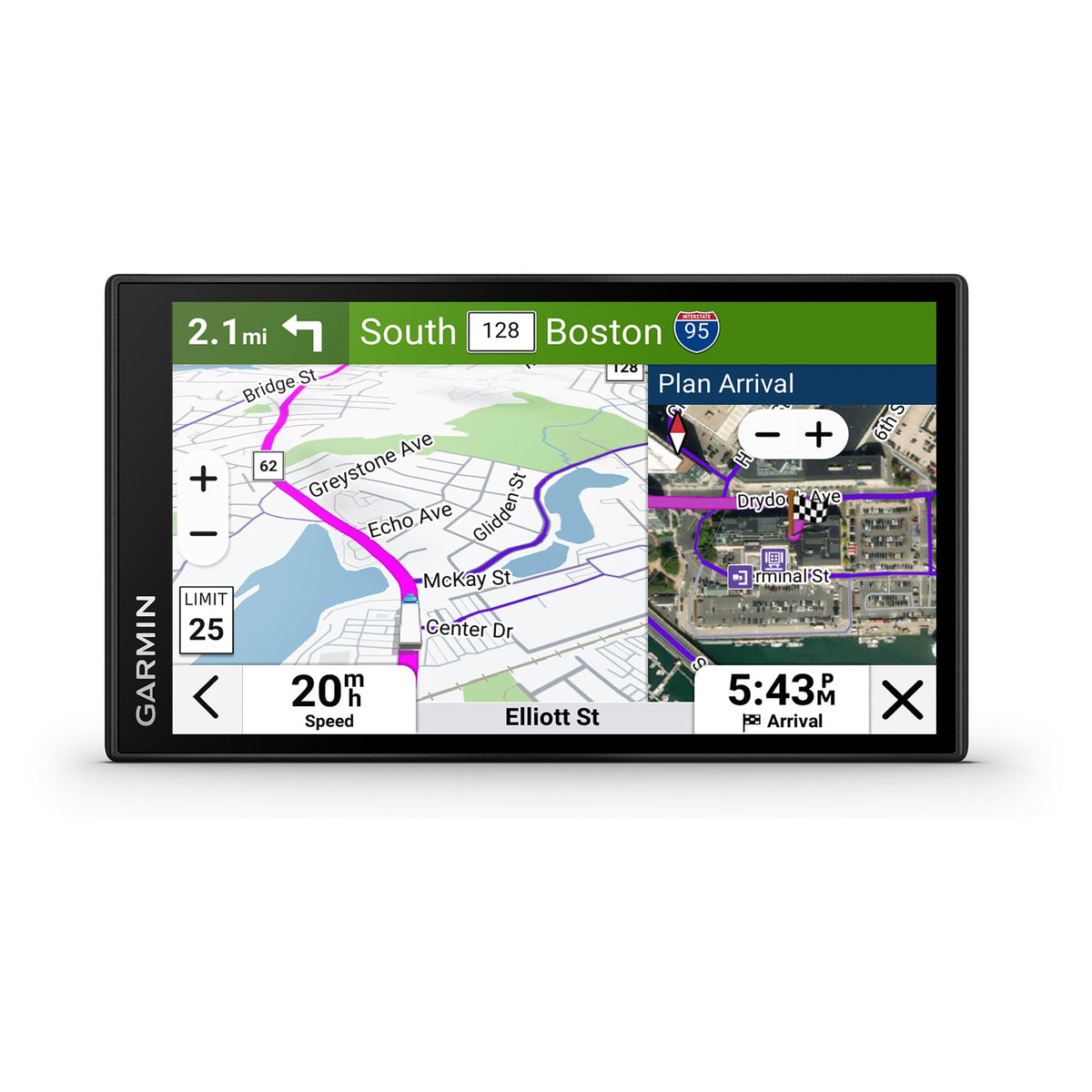Garmin dēzl™ OTR1020, Extra-Large 10” GPS Truck Navigator | Crisp High-Resolution Touchscreen Display, Expert Arrival Planning, Custom Truck Routing