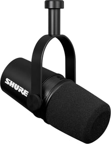 Shure MV7X XLR Dynamic Podcast & Recording Microphone - Black
