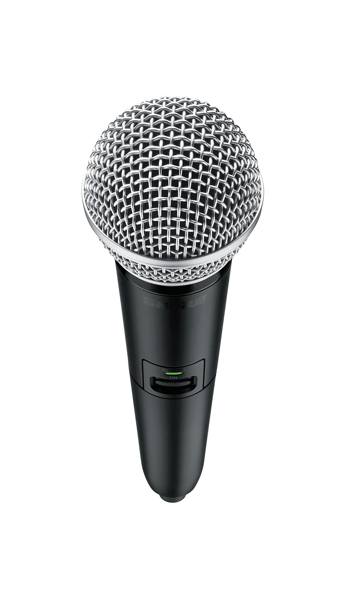 Shure GLXD2+/B58 Handheld Transmitter with BETA 58A Vocal Mic Capsule - for use with GLX-D+ Dual Band Digital Wireless Microphone Systems, Receiver Sold Separately (GLXD2+/B58=-Z3)
