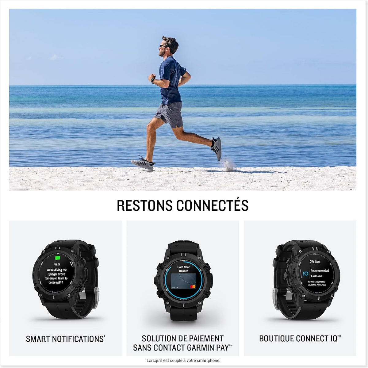 Garmin Descent™ G2, Watch-Style Dive Computer, 46mm, Black | AMOLED Display, Built for Diving, Multiple Dive Modes, Dive Log, Eco-Friendly Design, Advanced Training Features