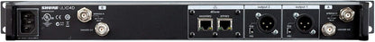 Shure ULXD4D Dual Channel Receiver - for use with ULX-D Digital Wireless Microphone Systems, Transmitters Sold Separately | V50 Band (ULXD4D=-V50)