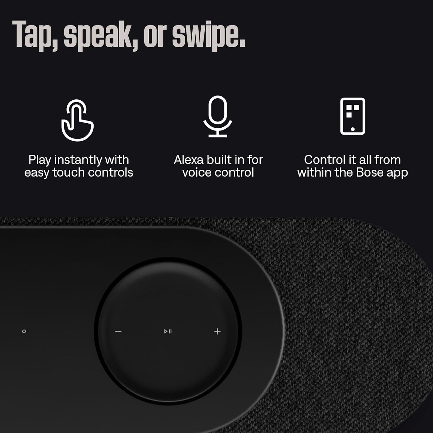 Bose New Lifestyle Ultra Soundbar, Wireless Home Soundbar for TV with Dolby Atmos, Surround Sound, Black
