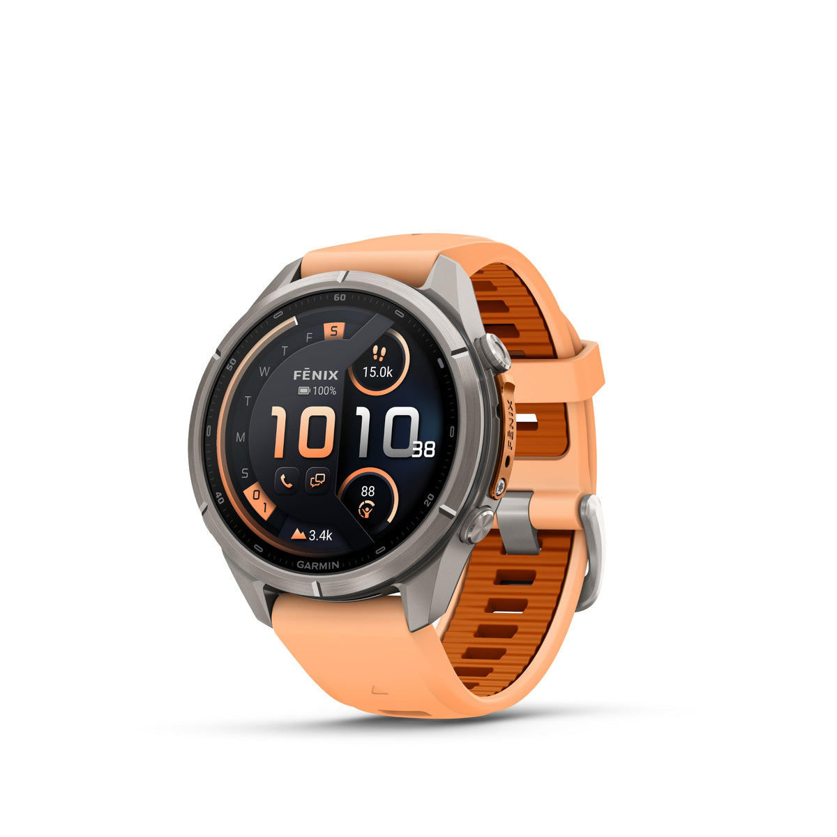 Garmin fēnix® 9 Pro, Titanium, 47mm, Graphite/Black