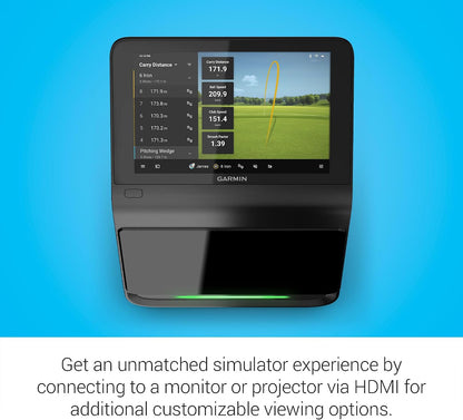 Garmin Approach® R50, Premium Golf Launch Monitor & Simulator