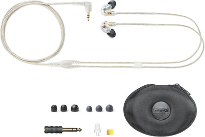 Shure SE425 PRO Sound Isolating Wired Earbuds - Clear