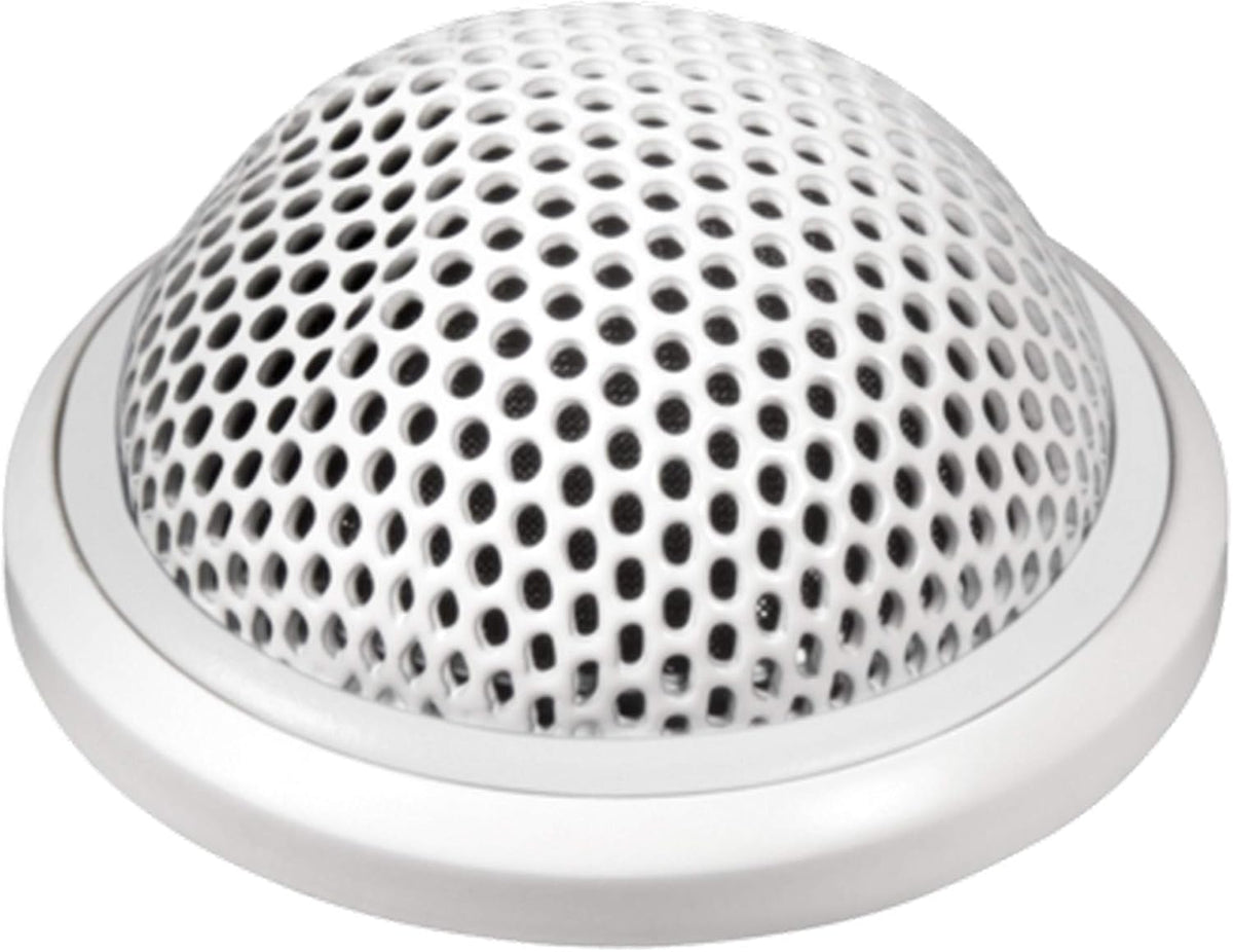 Shure MX395W/C Microflex Cardioid Low Profile Boundary Microphone, White