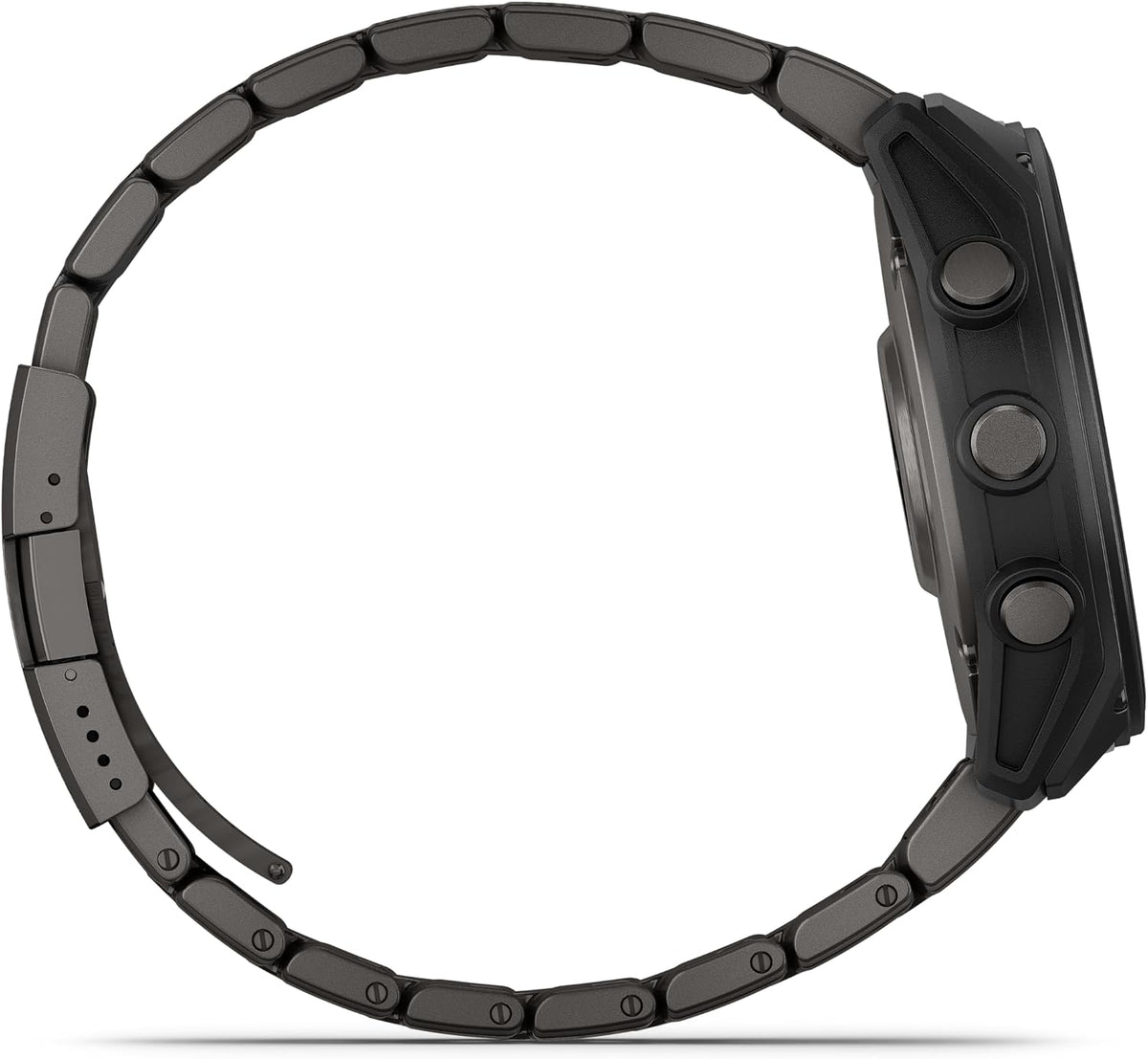 Garmin D2™ Mach 2 – 51 mm, Premium Aviator Smartwatch with GPS, Advanced Flight Maps, LED Flashlight, Built-in Microphone/Speaker for Calls and Texts, Carbon Gray DLC Titanium with Titanium Bracelet