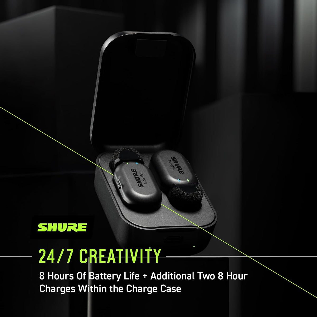 Shure MoveMic 2 Kit Wireless Lavalier Microphone System