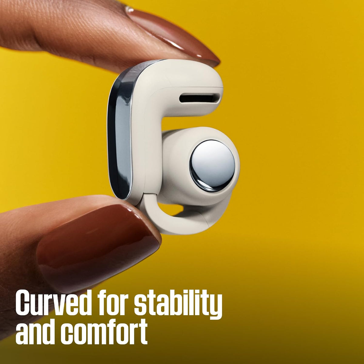 Bose Ultra Open Earbuds (2nd Gen) - Open-Ear, Clip-On, Wireless Earbuds, Bluetooth, Immersive Audio, Wireless Charging, Up to 28 Hrs of Audio, Ideal for Traveling, School, and Office, White Smoke
