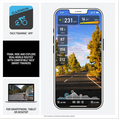 Garmin TacX® Alpine, Gradient Simulator for Indoor Training