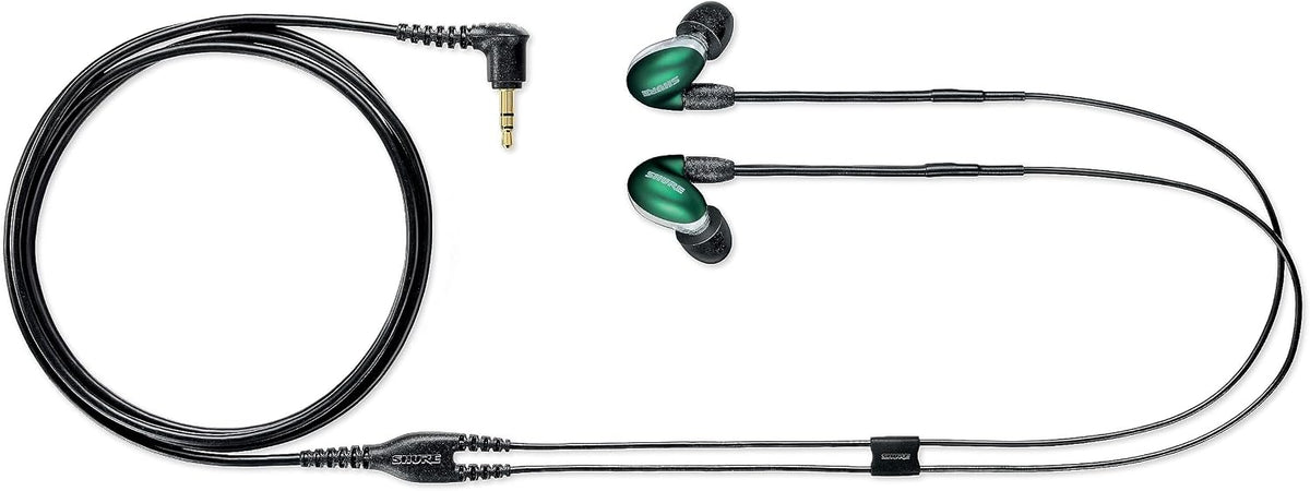 Shure SE846 PRO Gen 2 Wired Sound Isolating Earphones, Secure in-Ear Earbuds, High-End Professional Sound, Hi-Def Four Drivers, Upgraded Sound Filters, Durable Quality, Customizable Frequency - Jade