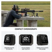 Garmin Xero® C2 Chronograph, Compact Ballistics Chronograph | Measure Projectile Speeds from 100 FPS to 5,000 FPS, Rapid-Fire Support, Rifle-Mountable Design, Smartwatch Integration