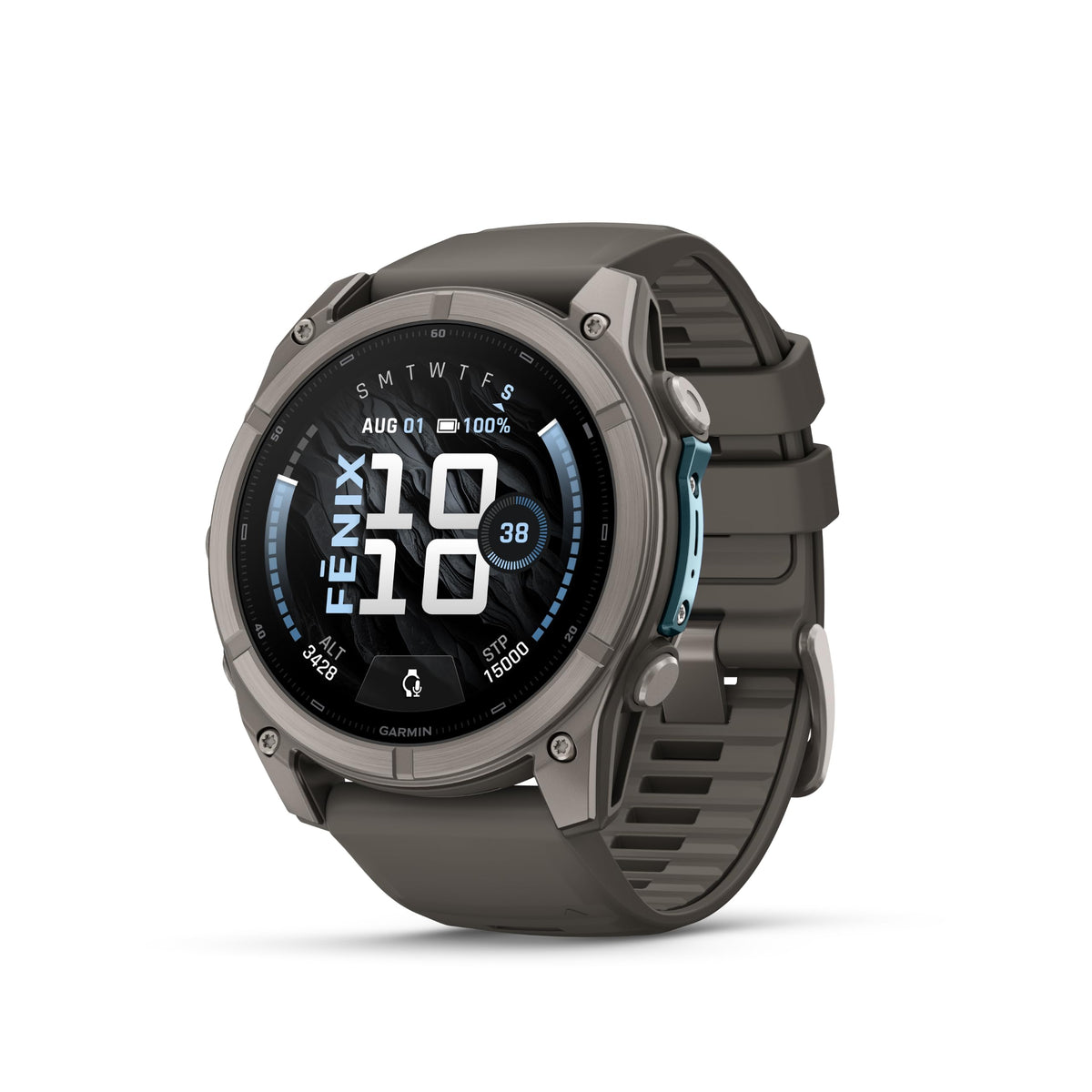 Garmin fēnix® 9, DLC Titanium, 51mm, Carbon Gray/Black