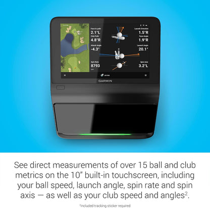 Garmin Approach® R50, Premium Golf Launch Monitor & Simulator