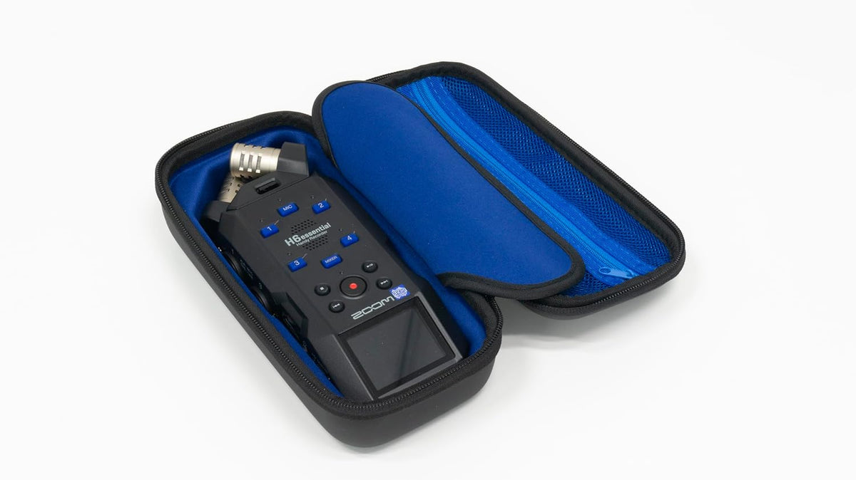 Zoom APH-6e Accessory Pack for the H6essential with Hairy Windscreen, Padded Shell Case, AC Adapter, & USB C-Cable