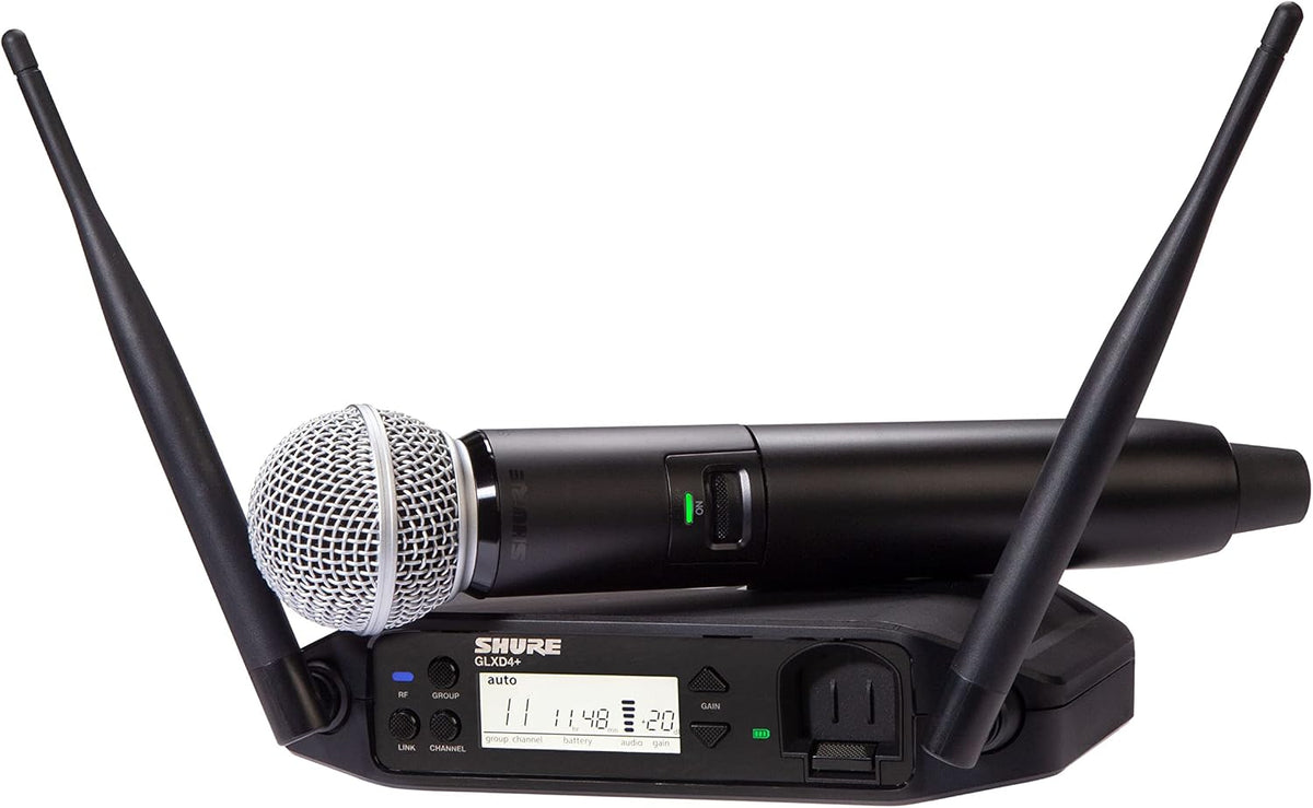 Shure GLXD24+/SM58 Digital Wireless Vocal System - Z3 Band