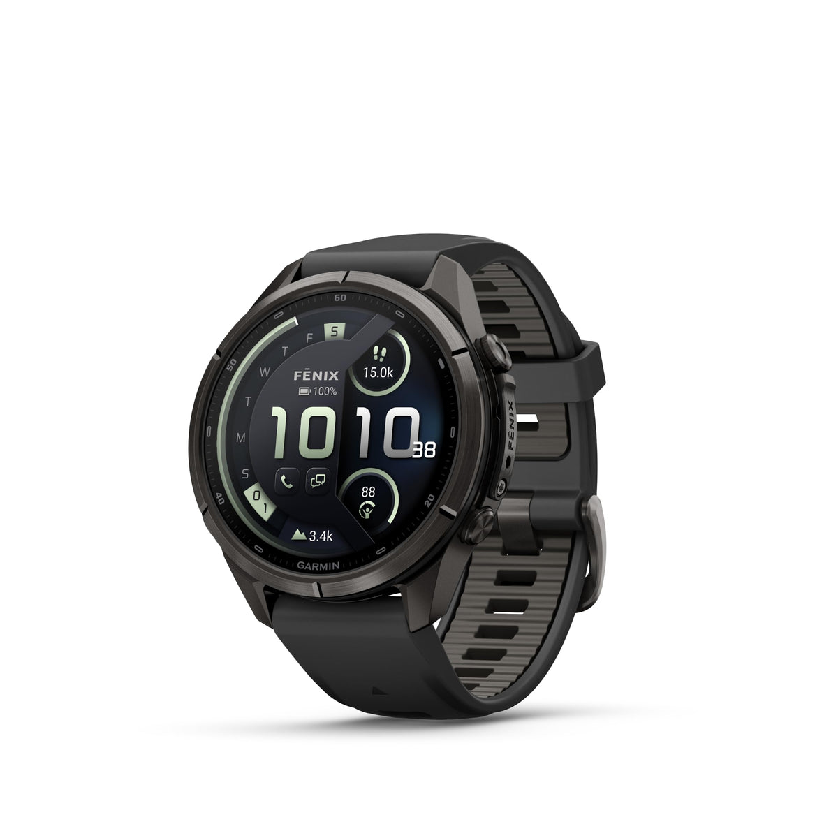 Garmin fēnix® 9 Pro, Titanium, 47mm, Autumn Orange/Spark Orange