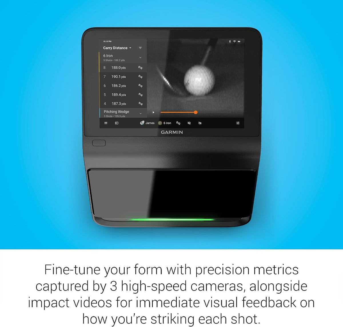 Garmin Approach® R50, Premium Golf Launch Monitor & Simulator