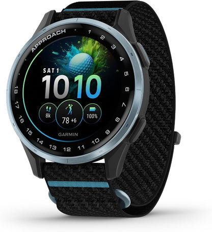 Garmin Approach® J1, Junior Golf Watch with GPS, 43mm, Black | Lightweight GPS Golf Watch Built for Junior Golfers, Simplified Interface, Tee-Off Guidance, Pace-of-Play Timer