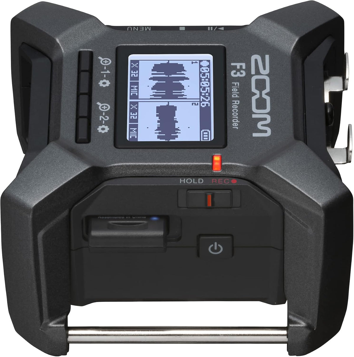 Zoom F3 Professional Field Recorder for Filmmakers & Musicians