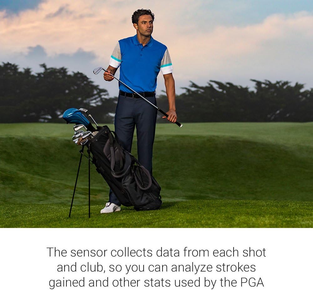 Garmin Approach CT10, Full Set, Automatic Club Tracking System, 14 Sensors, White, 010-01994-00 | 14 sensors, up to 4-year battery life, app-based strokes gained analysis