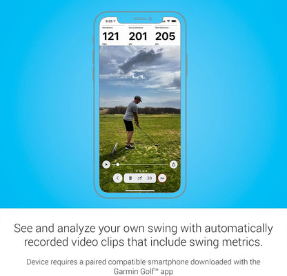 Garmin Approach R10, Portable Golf Launch Monitor, Take Your Game Home, Indoors or to The Driving Range, Up to 10 Hours Battery Life - 010-02356-00 | Tracks 12+ metrics, shot dispersion, video clips, virtual rounds, 10-hour battery
