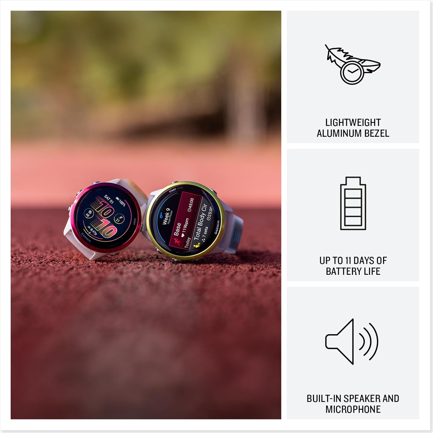 Garmin Forerunner® 570, 47mm, Aluminum, Imperial Purple/Indigo | Advanced GPS Running & Triathlon Smartwatch, AMOLED Display, Training & Recovery Features