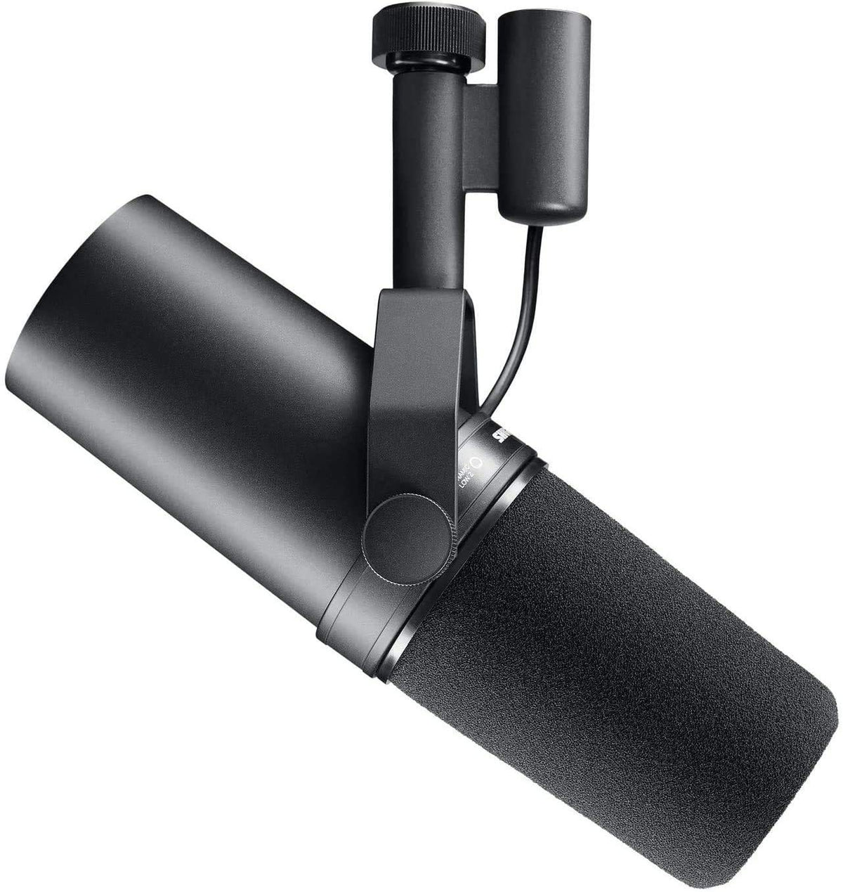 Shure SM7dB Dynamic Vocal Mic with Preamp for Streaming - Black