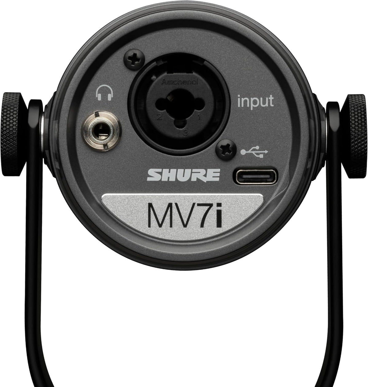 Shure MV7i USB-C Smart Microphone with Built-in Interface