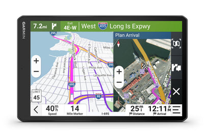 Garmin dēzl™ OTR720, Large 7” GPS Truck Navigator | Crisp High-Resolution Touchscreen Display, Expert Arrival Planning, Custom Truck Routing