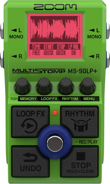 Zoom MS-90LP+ MultiStomp Looper with 90-Min Loops & High-Fidelity Audio
