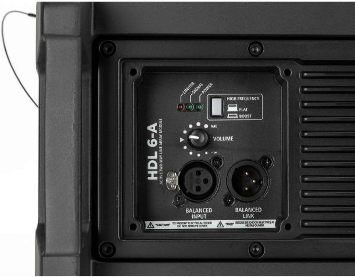 RCF HDL6-A 1400W 2-Way Powered Line Array Module